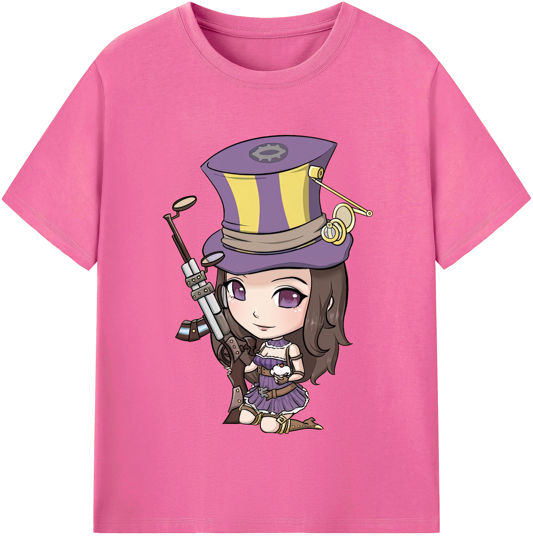 リーグ・オブ・レジェンド League of Legends LOL レディースカジュアルプリントTシャツ（綿100％）